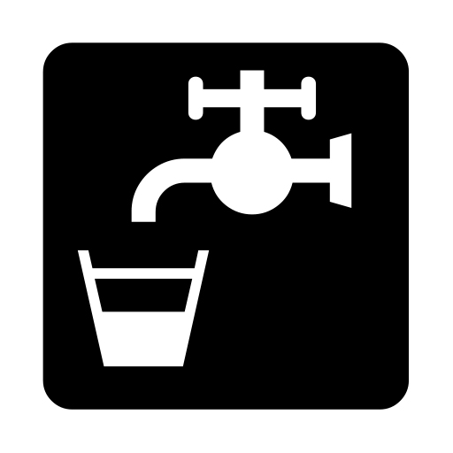 Potable Water Symbol on Noto Emoji