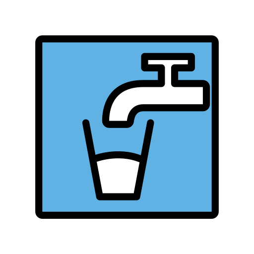 Potable Water Symbol on OpenMoji