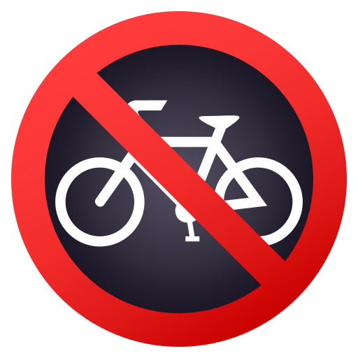 No Bicycles on JoyPixels