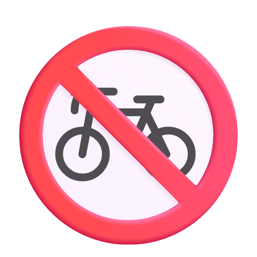 No Bicycles on Microsoft 3D