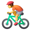 Bicyclist on Samsung
