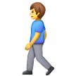 Man Walking on Samsung