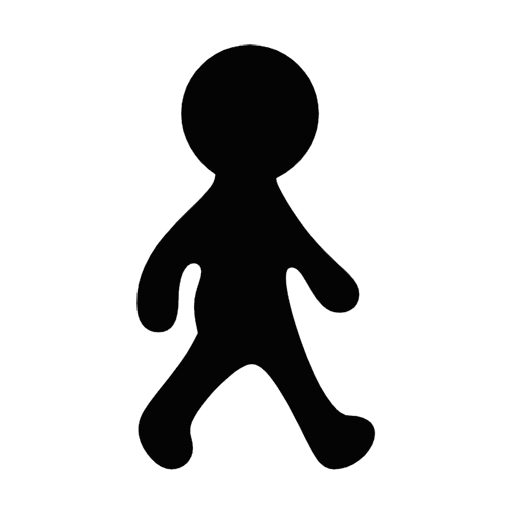 Person Walking Facing Right on Noto Emoji