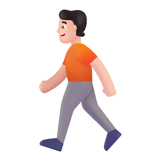 Pedestrian: Light Skin Tone on Microsoft 3D