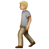 Pedestrian: Medium-Light Skin Tone on WhatsApp