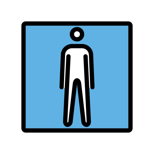 Mens Symbol on OpenMoji