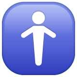 Mens Symbol on WhatsApp