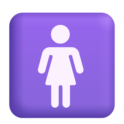 Womens Symbol on Microsoft 3D