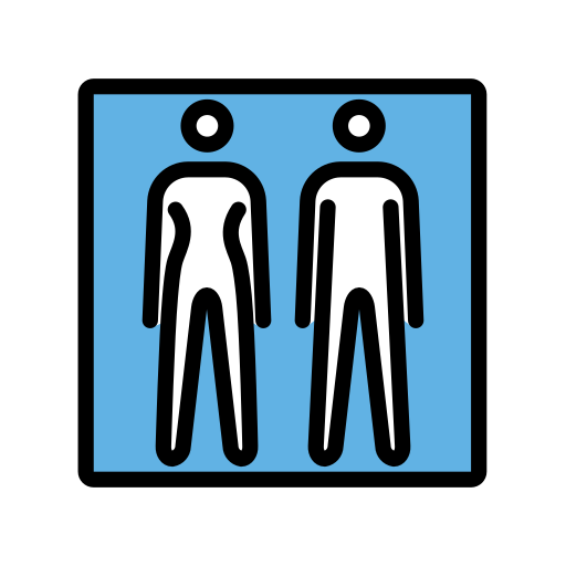 Restroom on OpenMoji