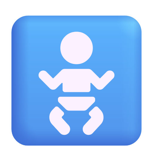 Baby Symbol on Microsoft 3D