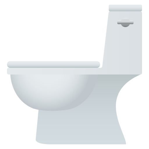 Toilet on JoyPixels