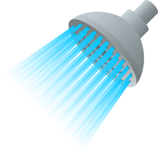 Shower on JoyPixels