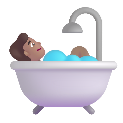 Bath: Medium Skin Tone on Microsoft 3D