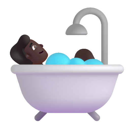 Bath: Dark Skin Tone on Microsoft 3D