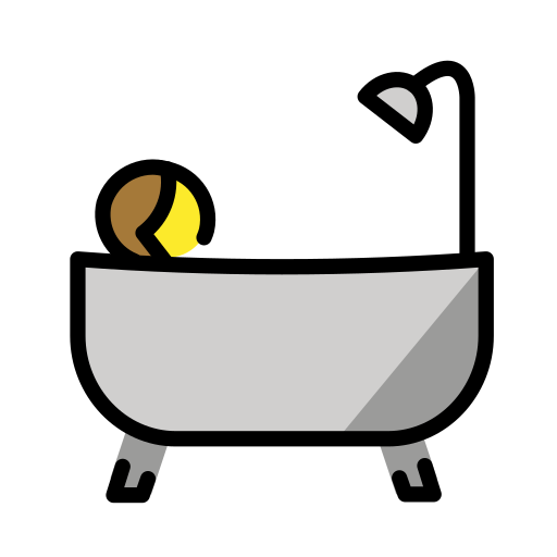 Bath on OpenMoji