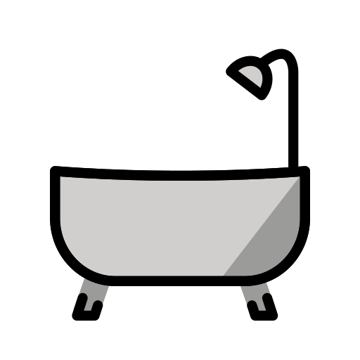 Bathtub on OpenMoji