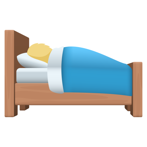 Sleeping Accommodation: Medium-Light Skin Tone on JoyPixels