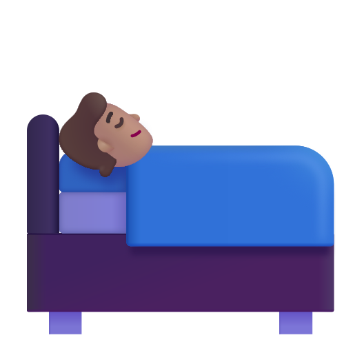 Sleeping Accommodation: Medium Skin Tone on Microsoft 3D