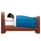 Sleeping Accommodation: Dark Skin Tone on WhatsApp