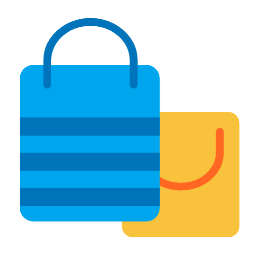 Shopping Bags on Microsoft Fluent