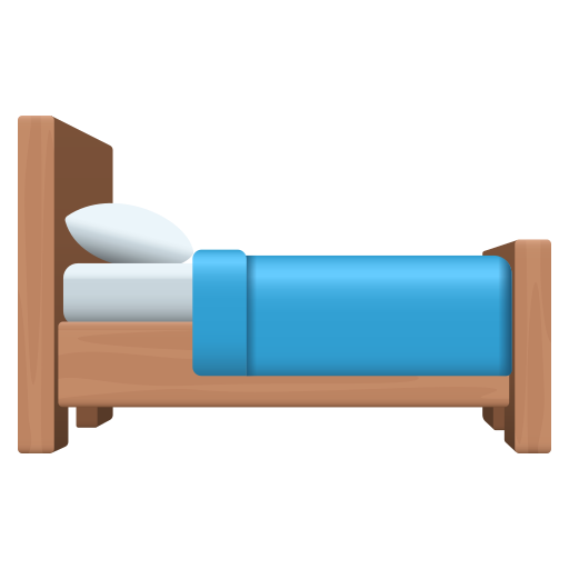 Bed on JoyPixels