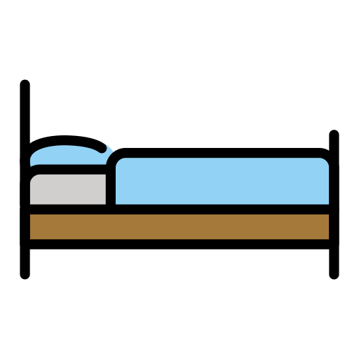 Bed on OpenMoji