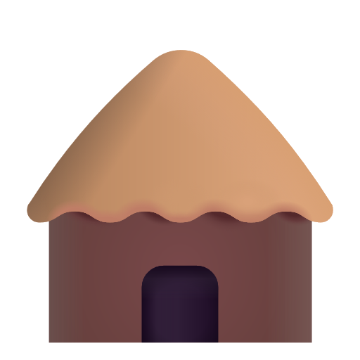 Hut on Microsoft 3D