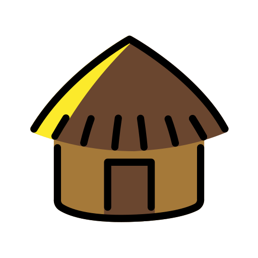 Hut on OpenMoji