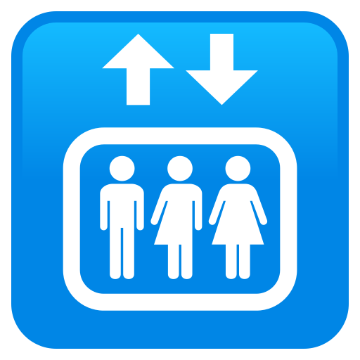Elevator on JoyPixels