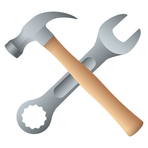 Hammer And Wrench on JoyPixels