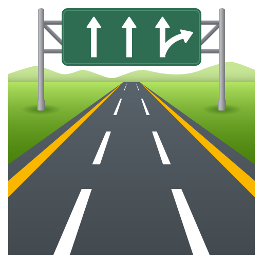 Motorway on JoyPixels