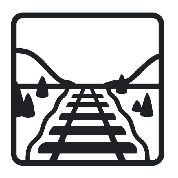 Railway Track on Noto Emoji