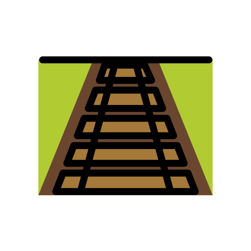 Railway Track on OpenMoji