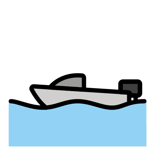 Motor Boat on OpenMoji
