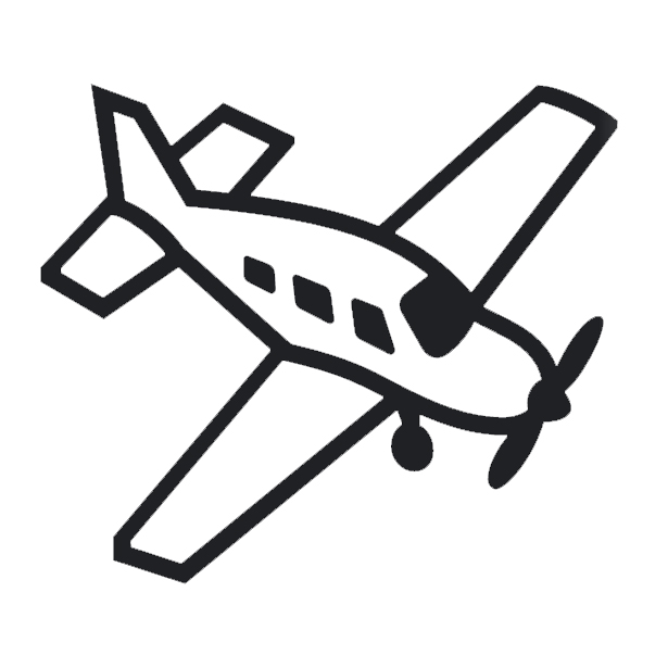 Small Airplane on Noto Emoji