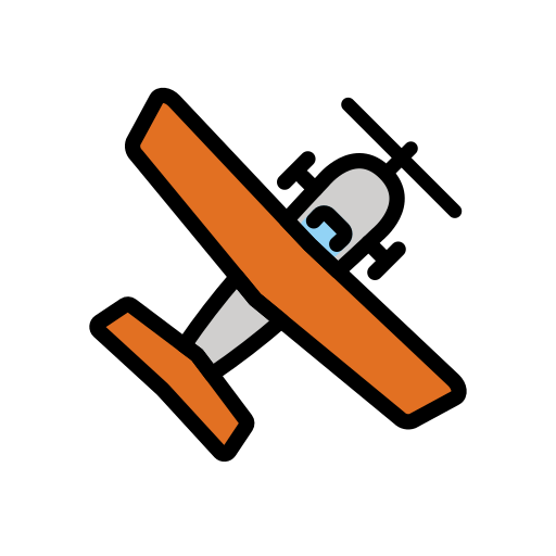 Small Airplane on OpenMoji
