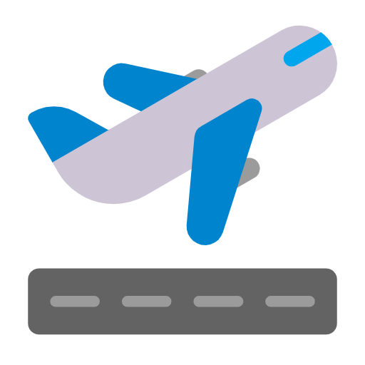 Airplane Departure on Microsoft Fluent