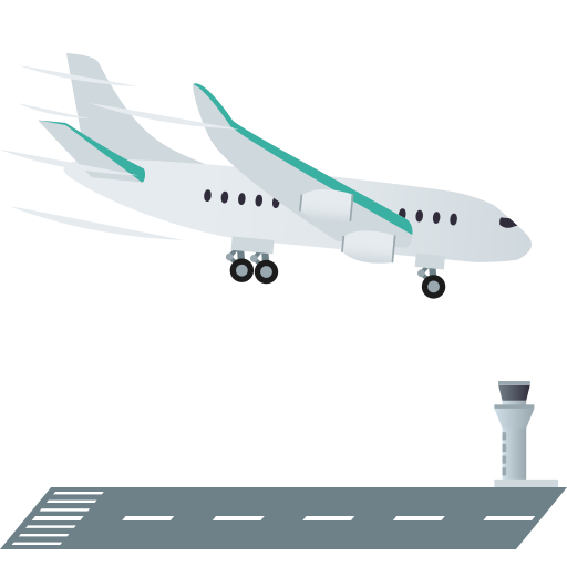 Airplane Arriving on JoyPixels