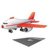 Airplane Arriving on WhatsApp