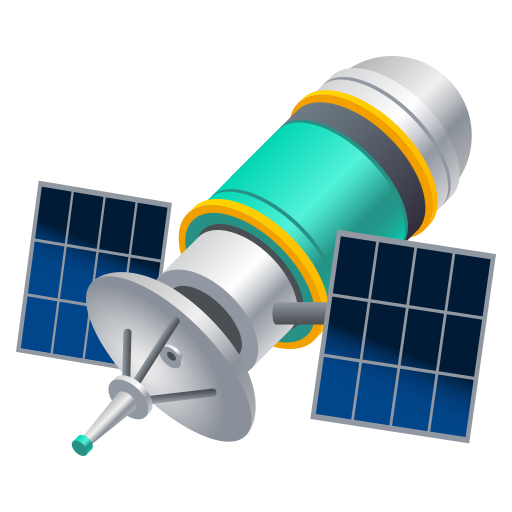 Satellite on JoyPixels