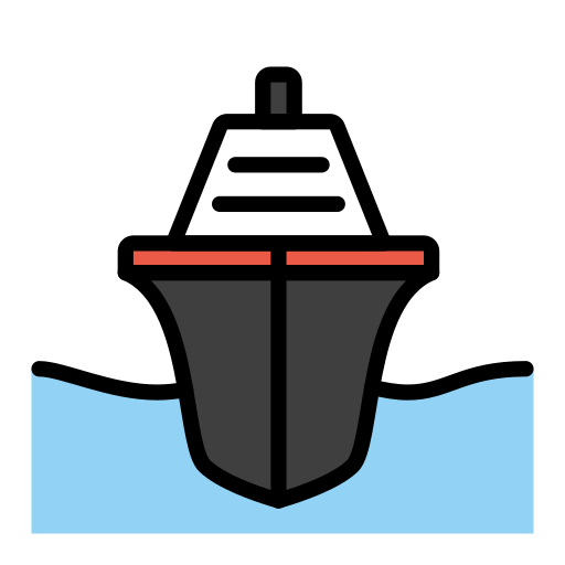 Passenger Ship on OpenMoji