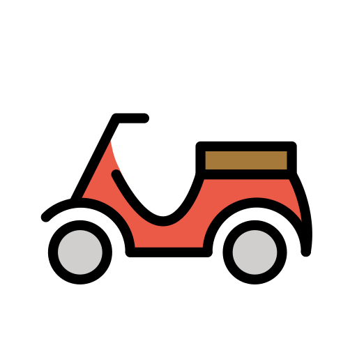 Motor Scooter on OpenMoji