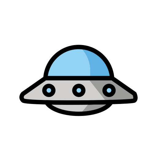 Flying Saucer on OpenMoji