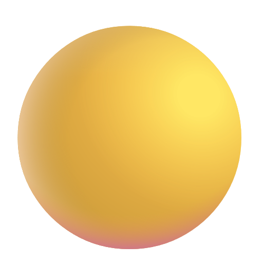 Large Yellow Circle on Microsoft 3D