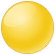 Large Yellow Circle on Samsung