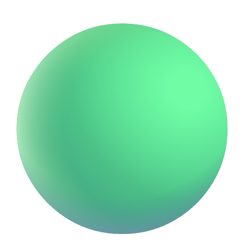 Large Green Circle on Microsoft 3D