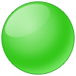 Large Green Circle on Samsung