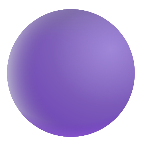 Large Purple Circle on Microsoft 3D