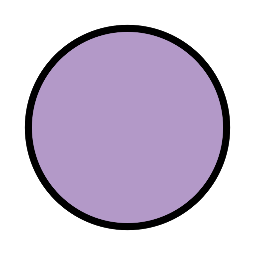 Large Purple Circle on OpenMoji