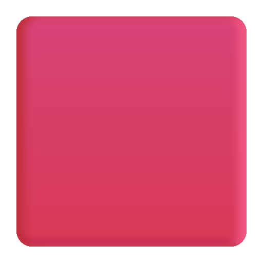 Large Red Square on Microsoft 3D